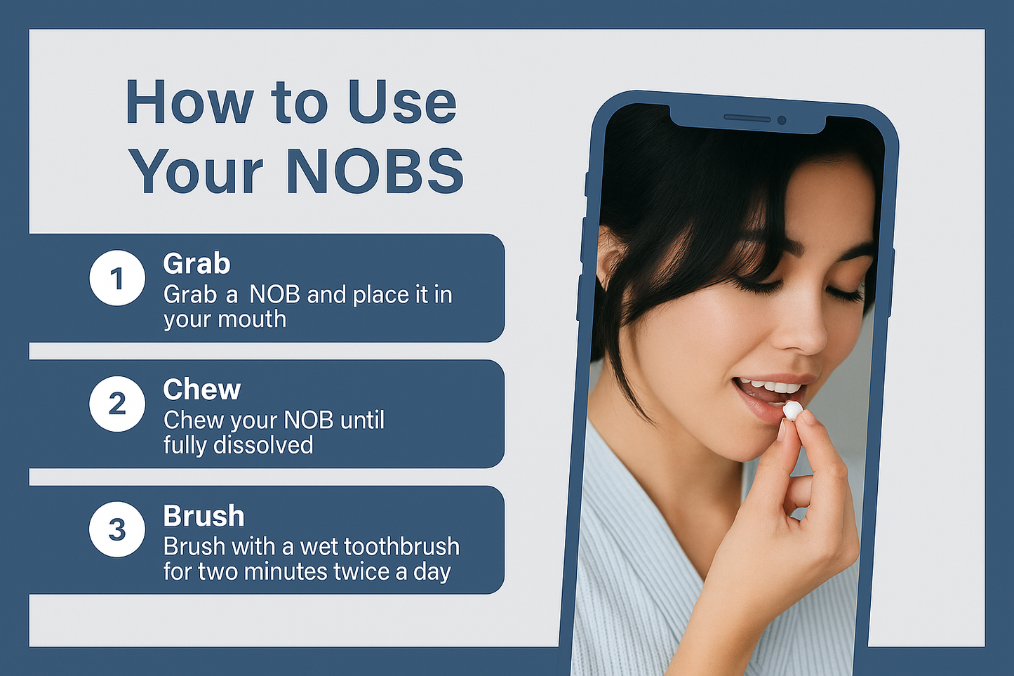 NOBS Toothpaste Tablets